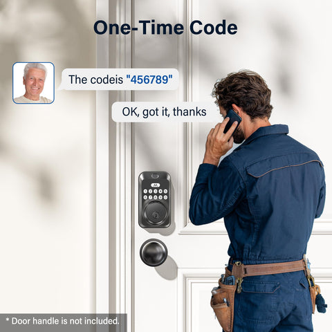 Zafano fingerprint door lock silent mode enables discreet nighttime entry