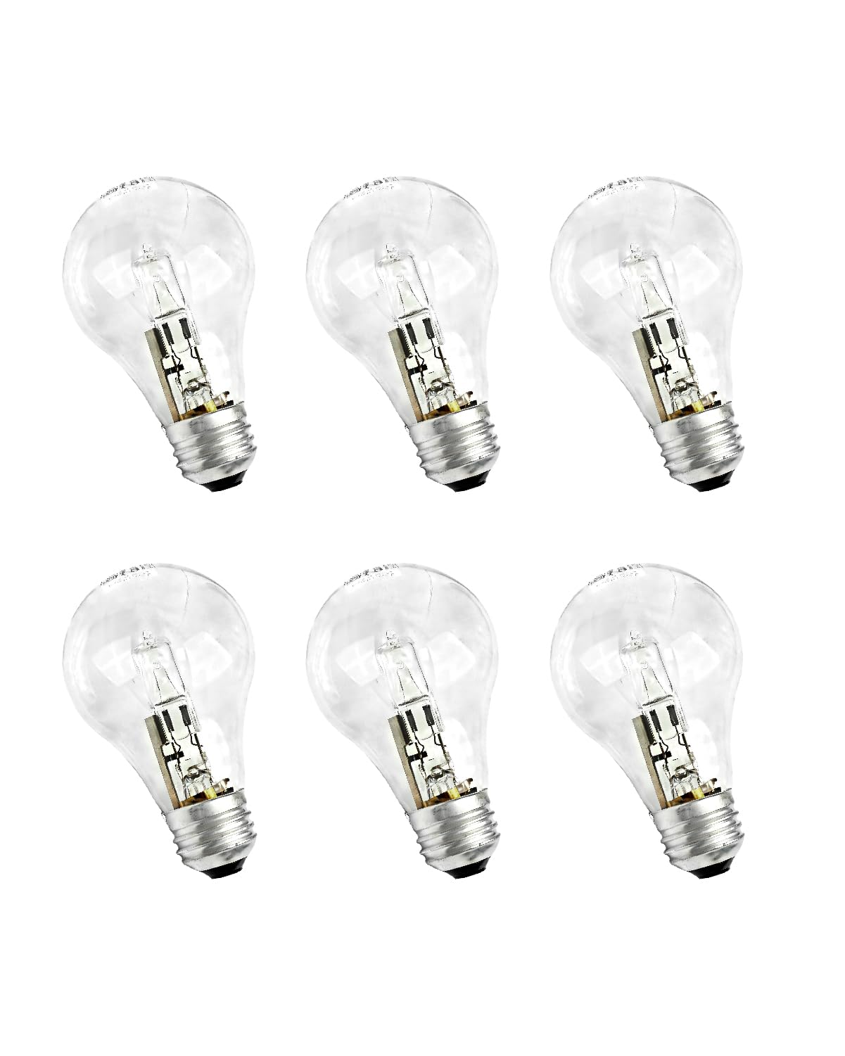 Zafee six-pack A19 bulbs for quick, energy-saving home lighting updates.
