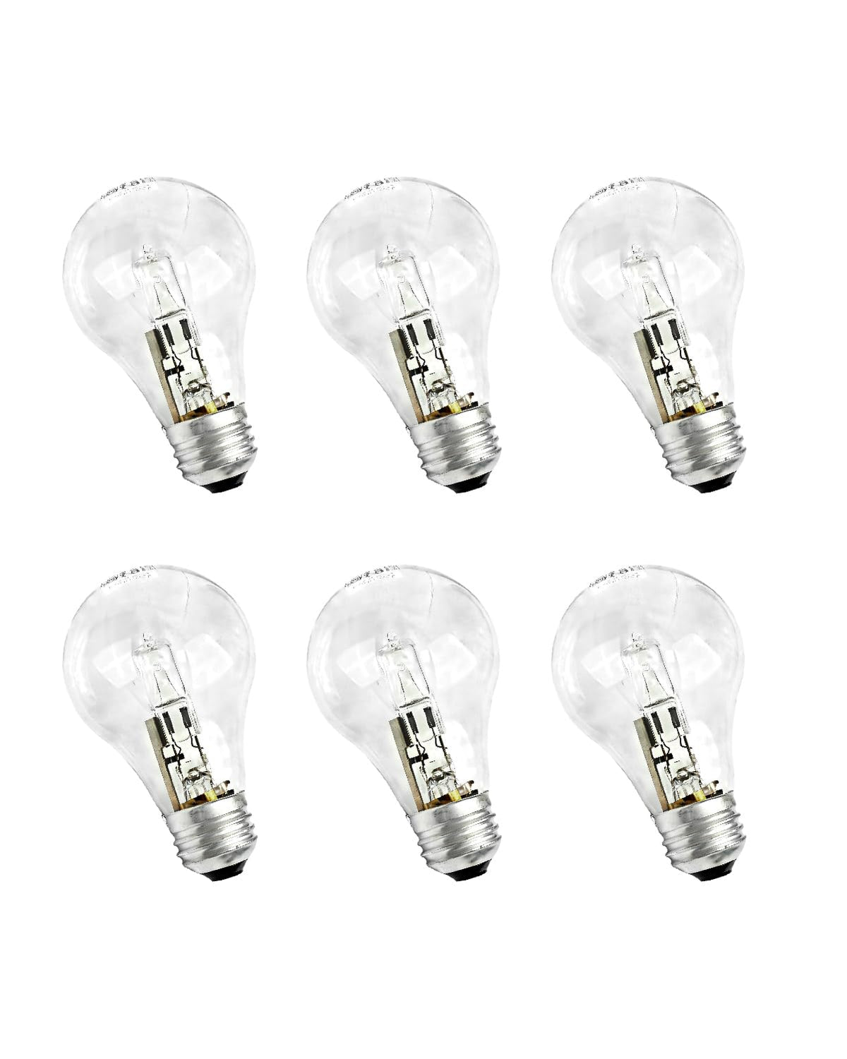 Zafee six-pack A19 bulbs for quick, energy-saving home lighting updates.