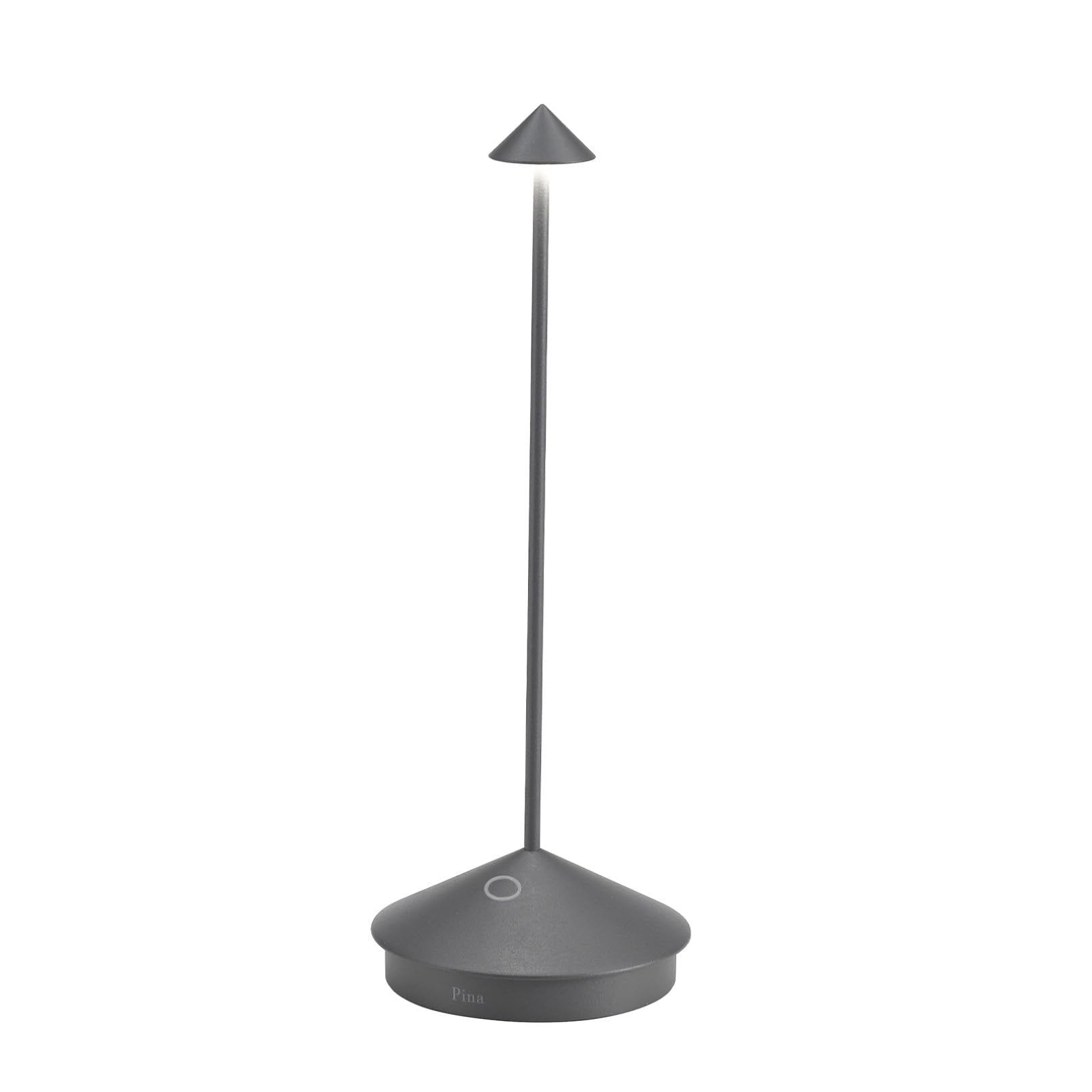 Zafferano Pina Pro lamp with touch base control for easy lighting