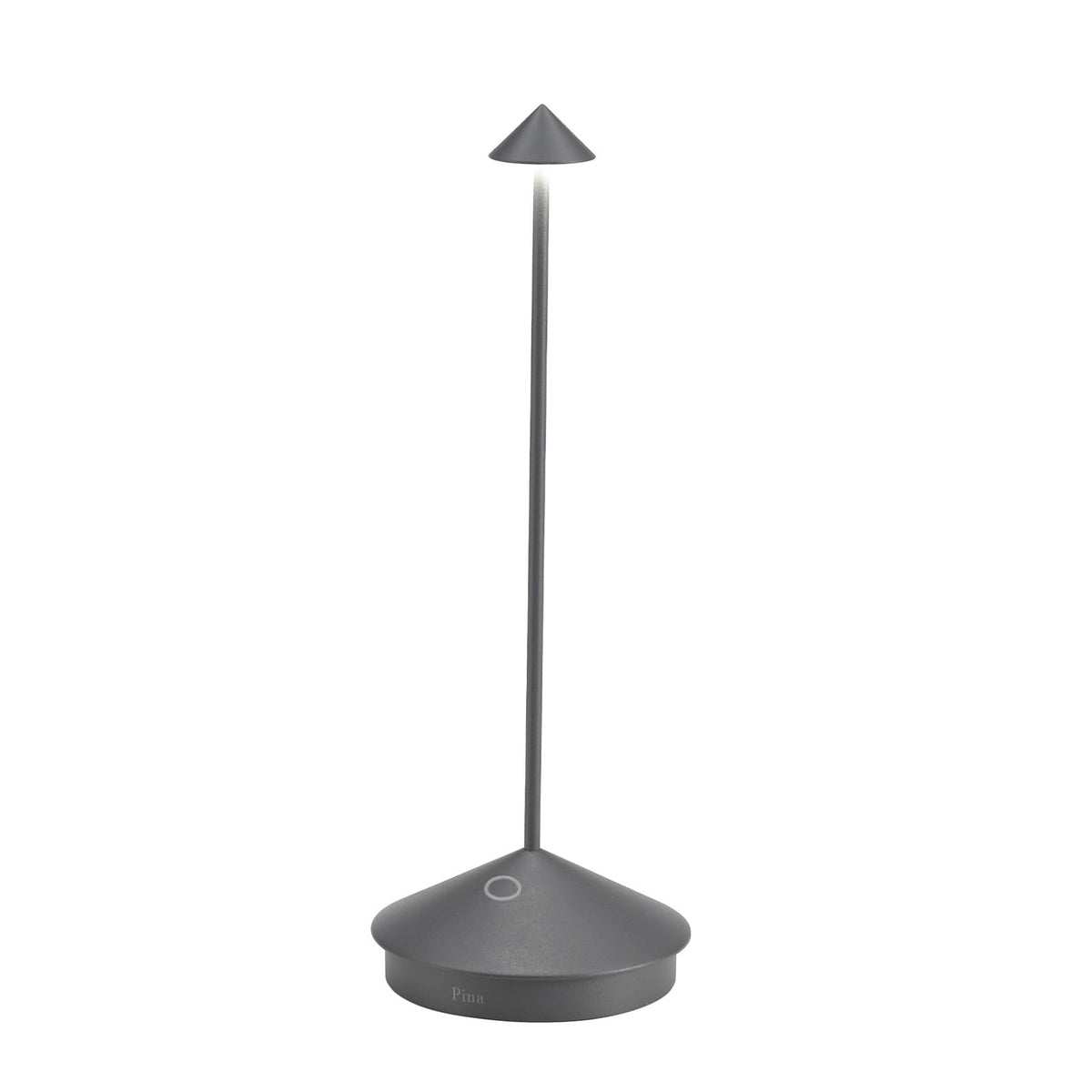 Zafferano Pina Pro lamp with touch base control for easy lighting