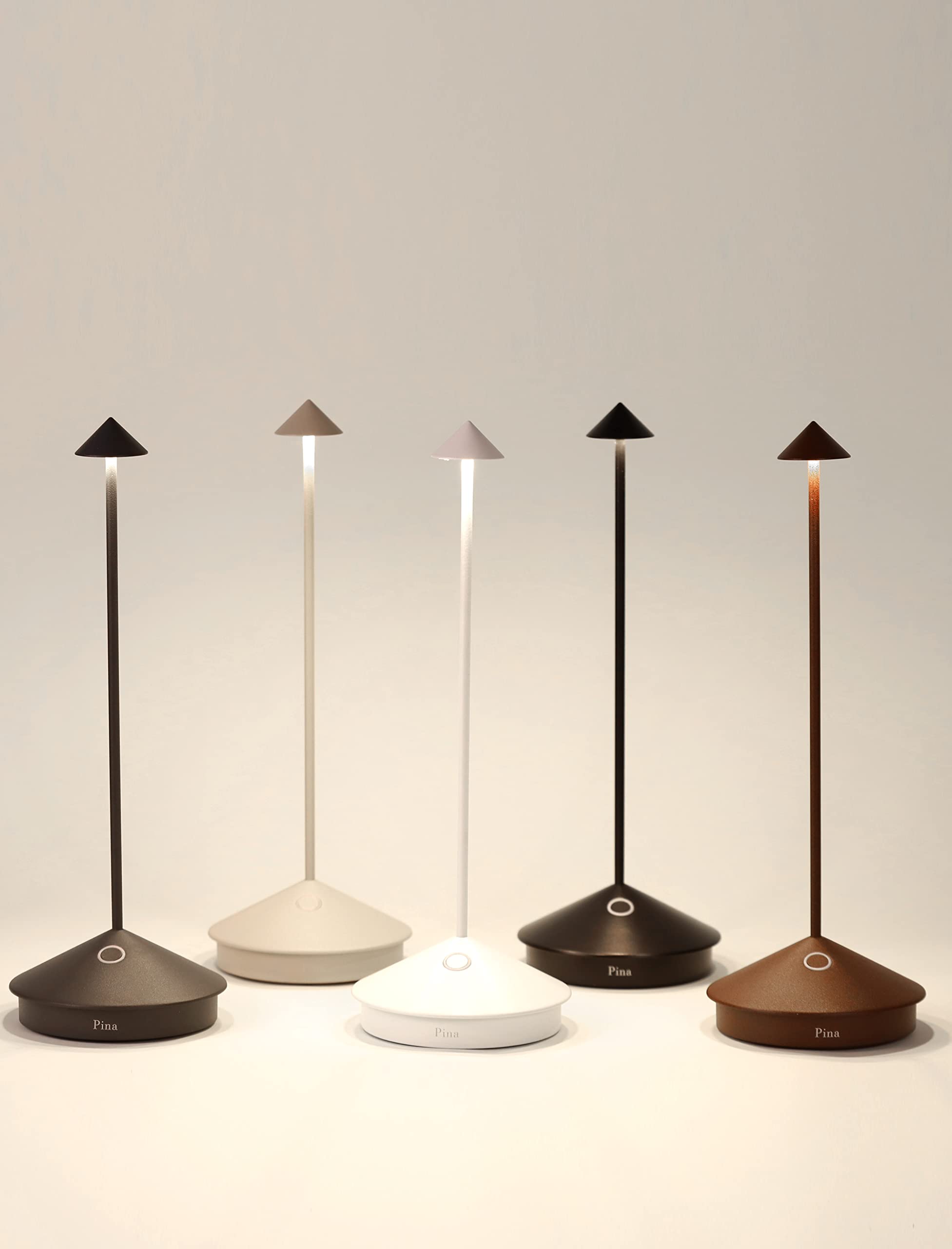 Zafferano Pina Pro polycarbonate diffuser evenly distributes warm light