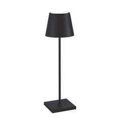 Zafferano Poldina Pro lamp top control for effortless power and brightness adjustments.