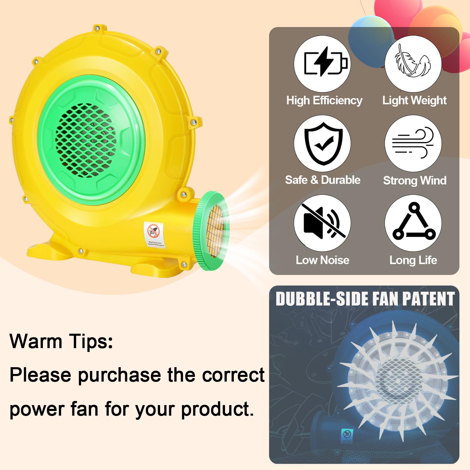 ZAFIED heat dissipation design keeps the unit cool during use.