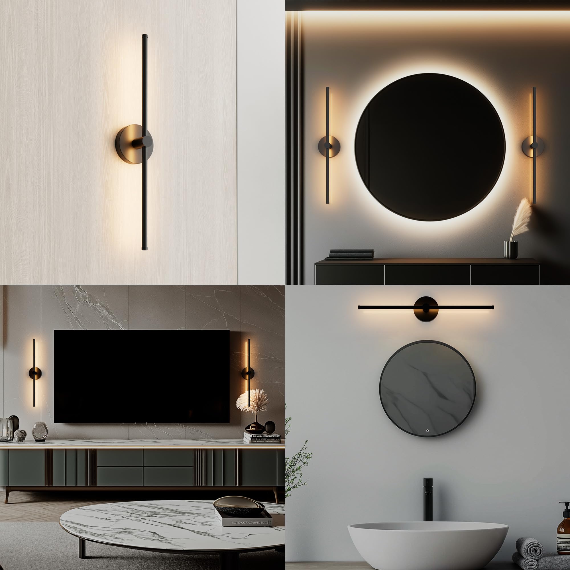 ZAGO ETL-certified linear wall sconce for safe installation