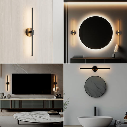 ZAGO ETL-certified linear wall sconce for safe installation