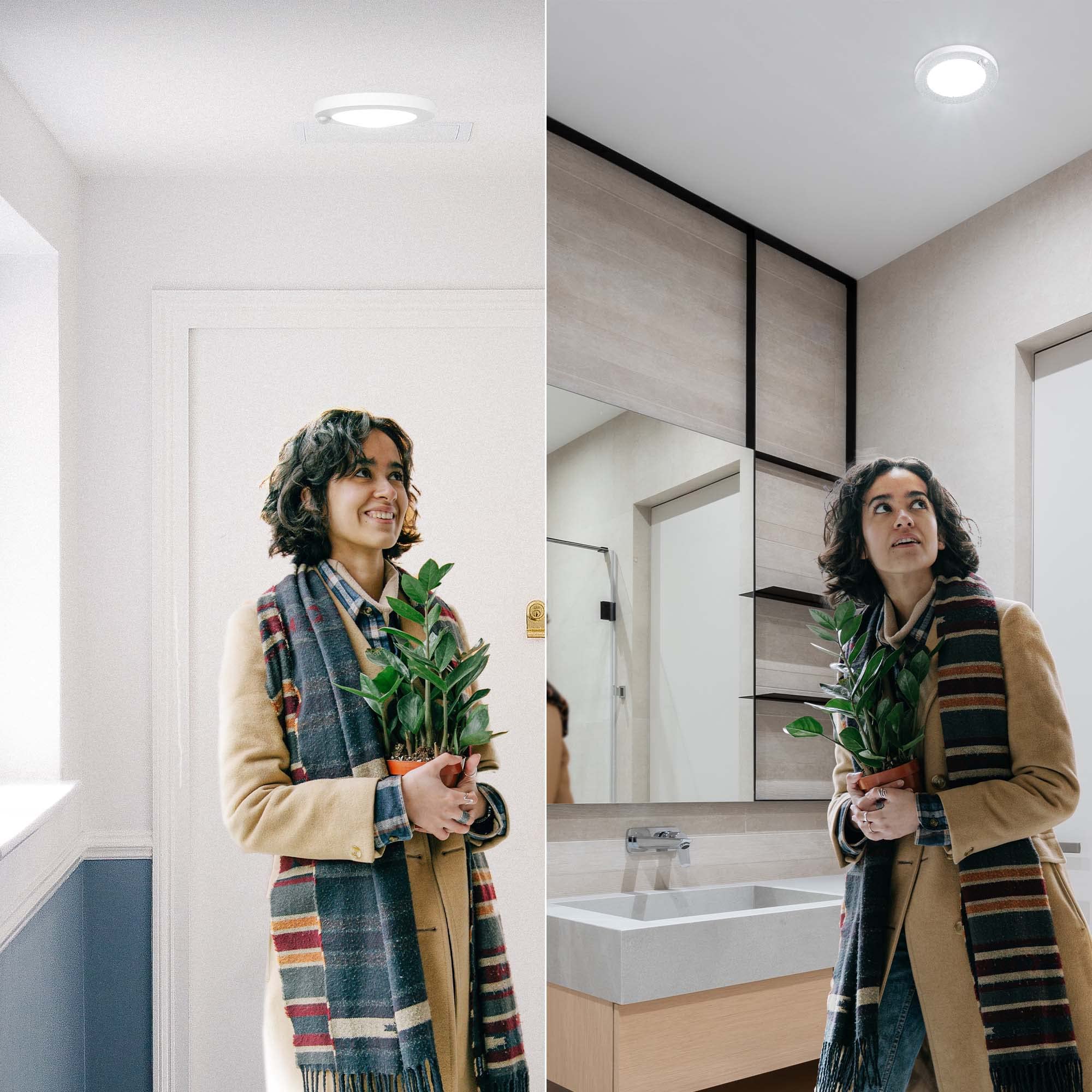 ZAGO closet light consumes 15W for efficient energy use with long life.