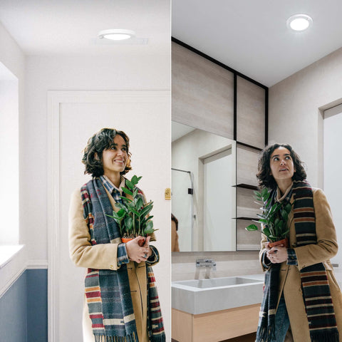 ZAGO closet light consumes 15W for efficient energy use with long life.