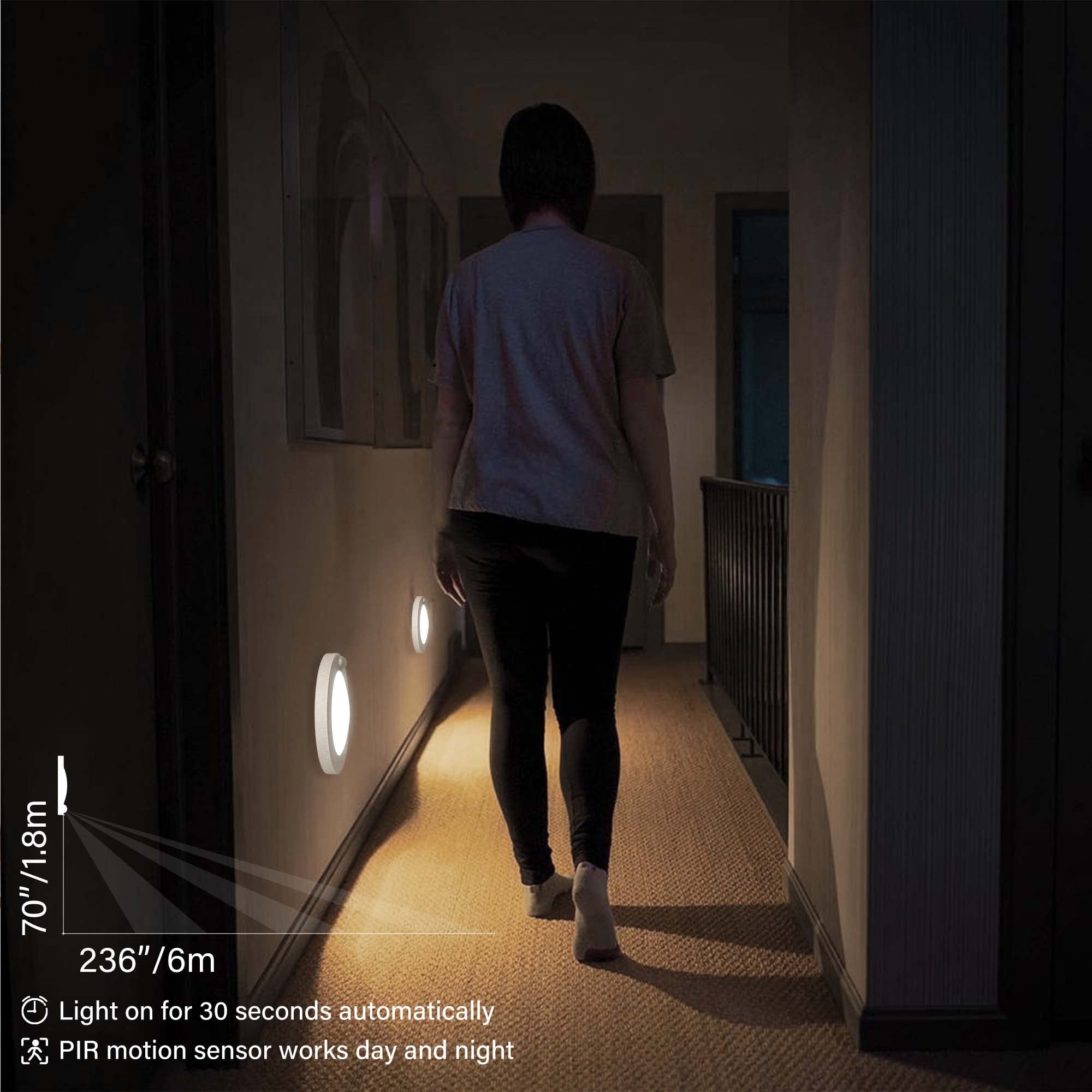 ZAGO 2-pack provides easy coverage for multiple spots like closets and garages.