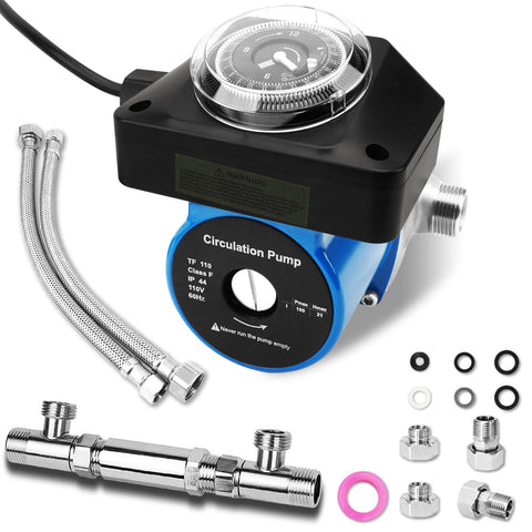 ZAIGANMA hot water pump front view for instant hot water at taps