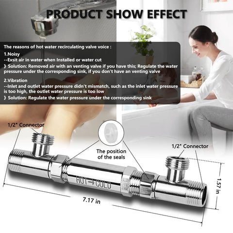 ZAIGANMA 304 stainless steel body resists corrosion for long-lasting use