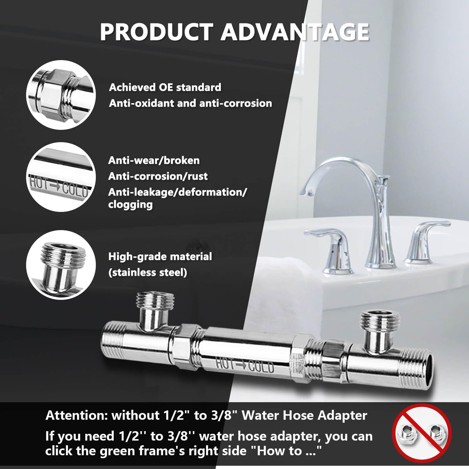 ZAIGANMA anti-leak design protects against drips and failures