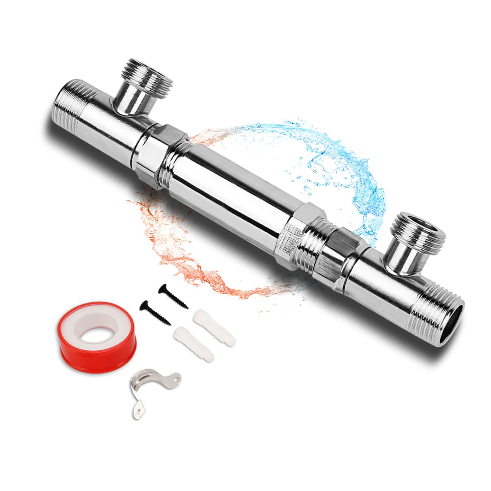 ZAIGANMA sensor valve for branched hot water lines improves circulation