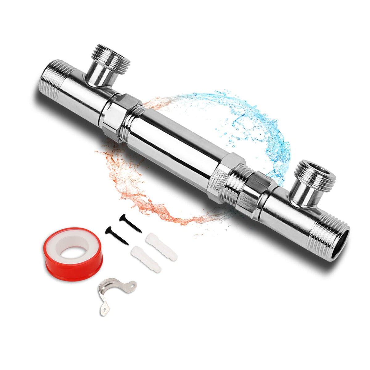 ZAIGANMA sensor valve for branched hot water lines improves circulation