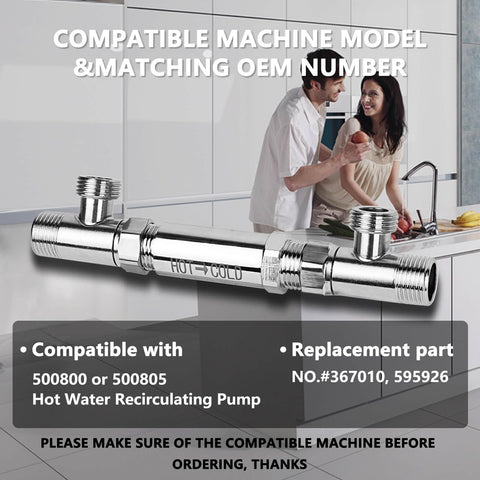 ZAIGANMA sensor valve compatibility with WP596816 pump enables seamless installation