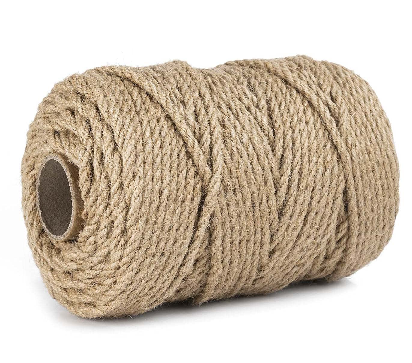 Zakous 5mm jute twine coil ready for crafts and gardening tasks
