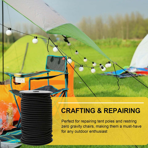 Zakous bungee cord roll diy-project-use keeps tools and loads organized.