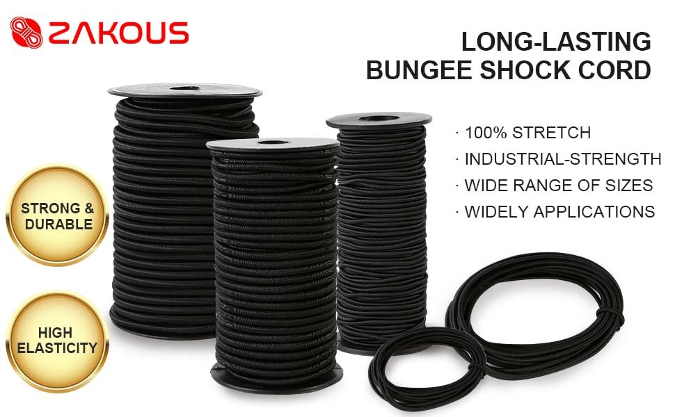Zakous bungee cord roll tie-downs secure cargo safely in transit.