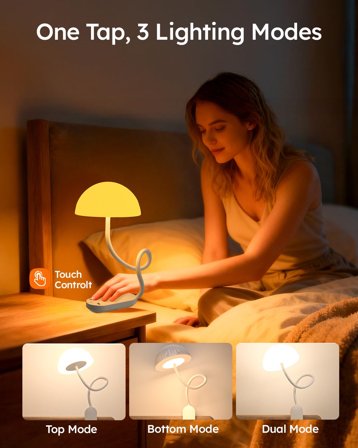ZAPLIT RGB ambient mode showcases seven colors for mood lighting.