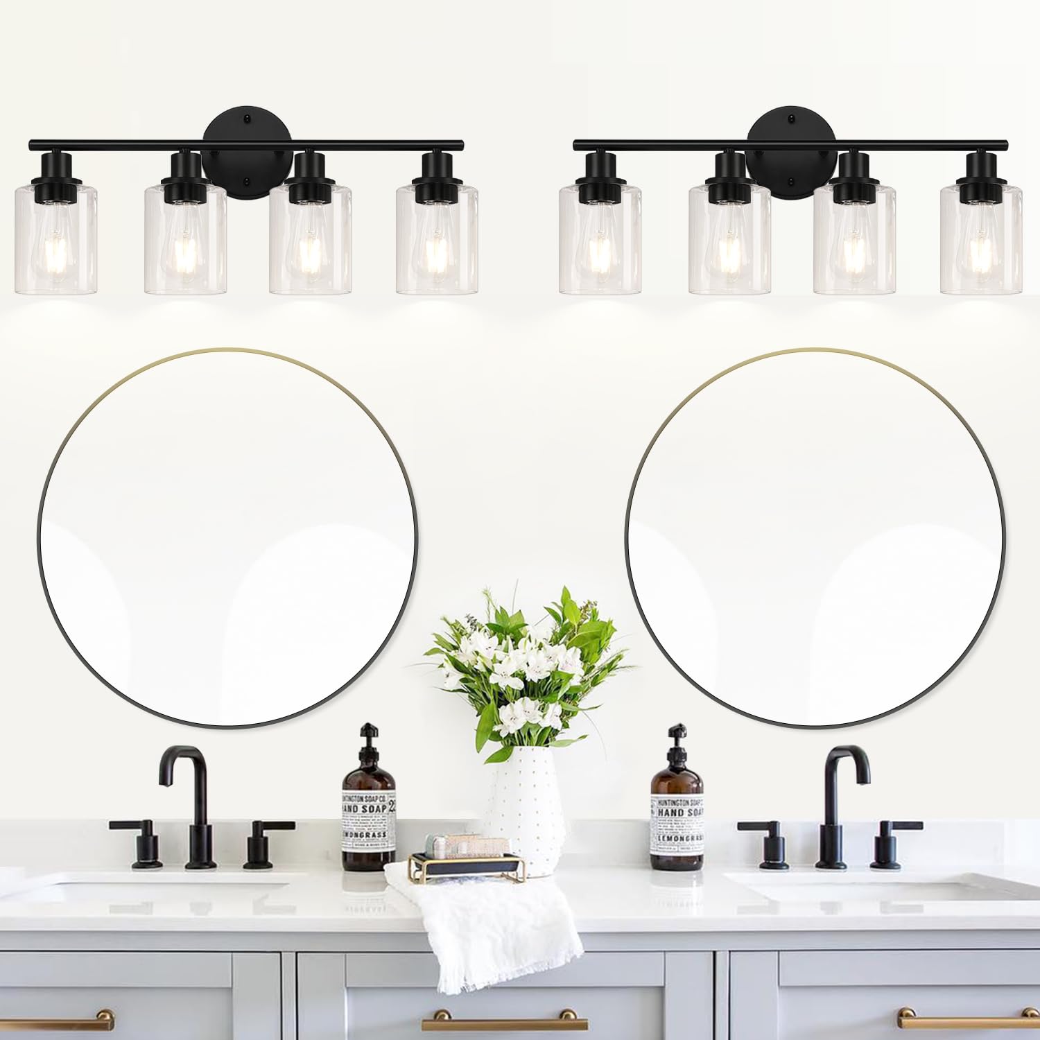 Zarbitta durable metal ring helps keep glass shades securely in place