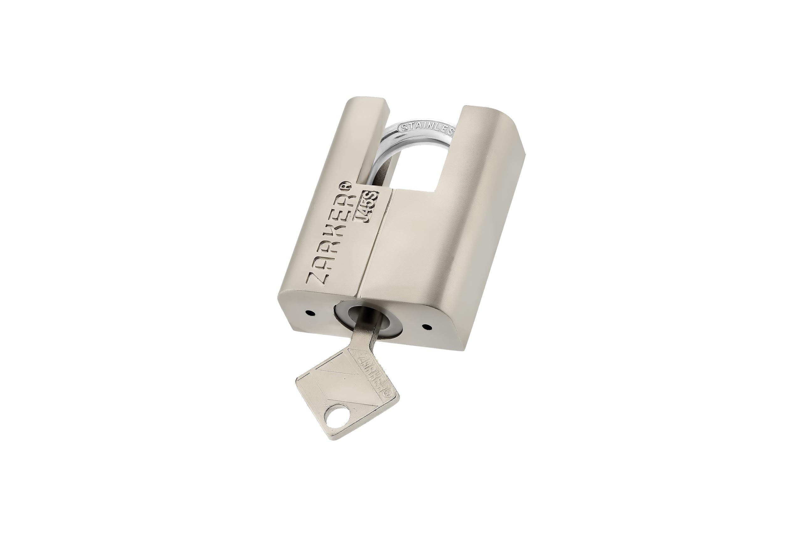 Zarker J45S waterproof padlock for outdoor use