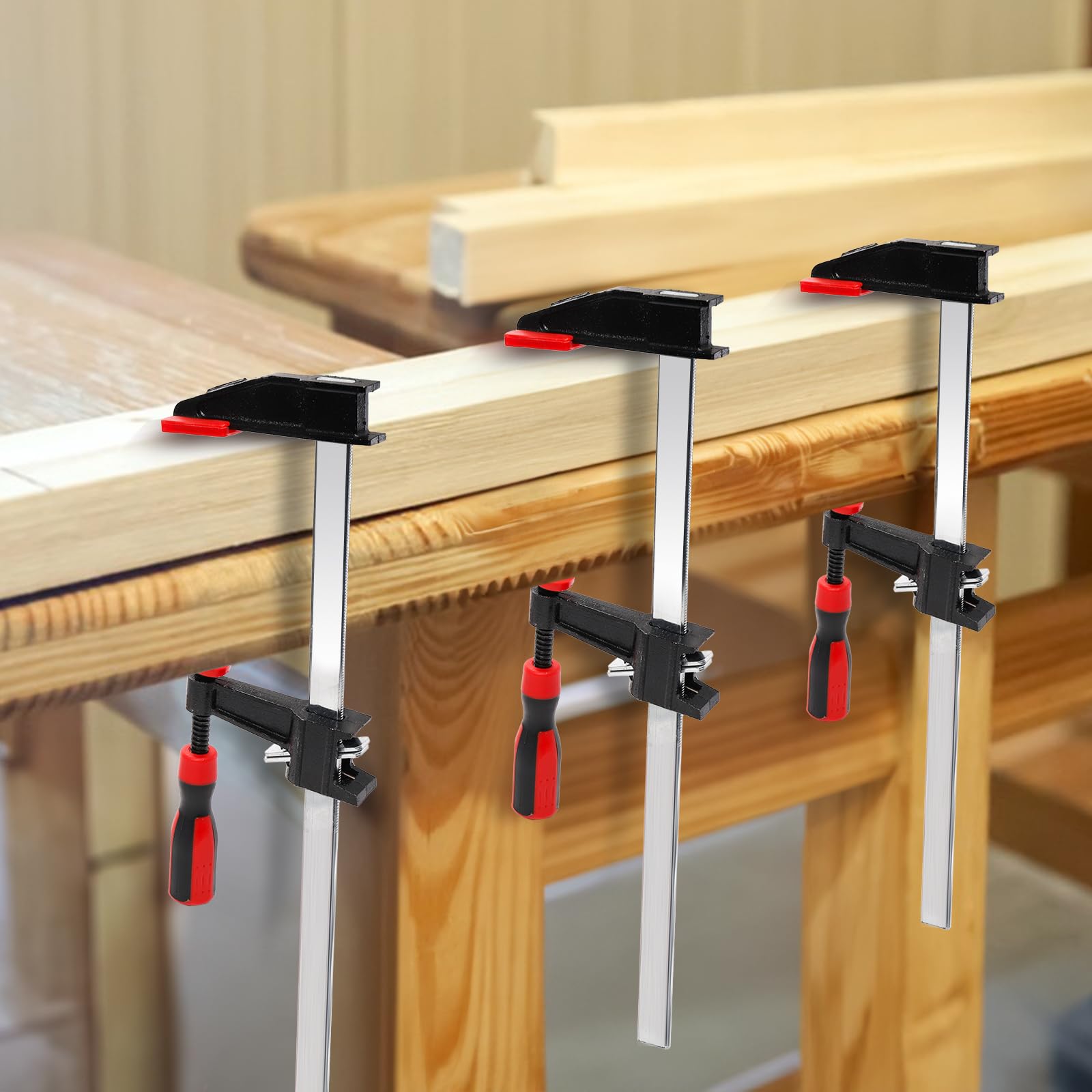 ZAVOOS clamp delivers up to 600 lbs of clamping force.