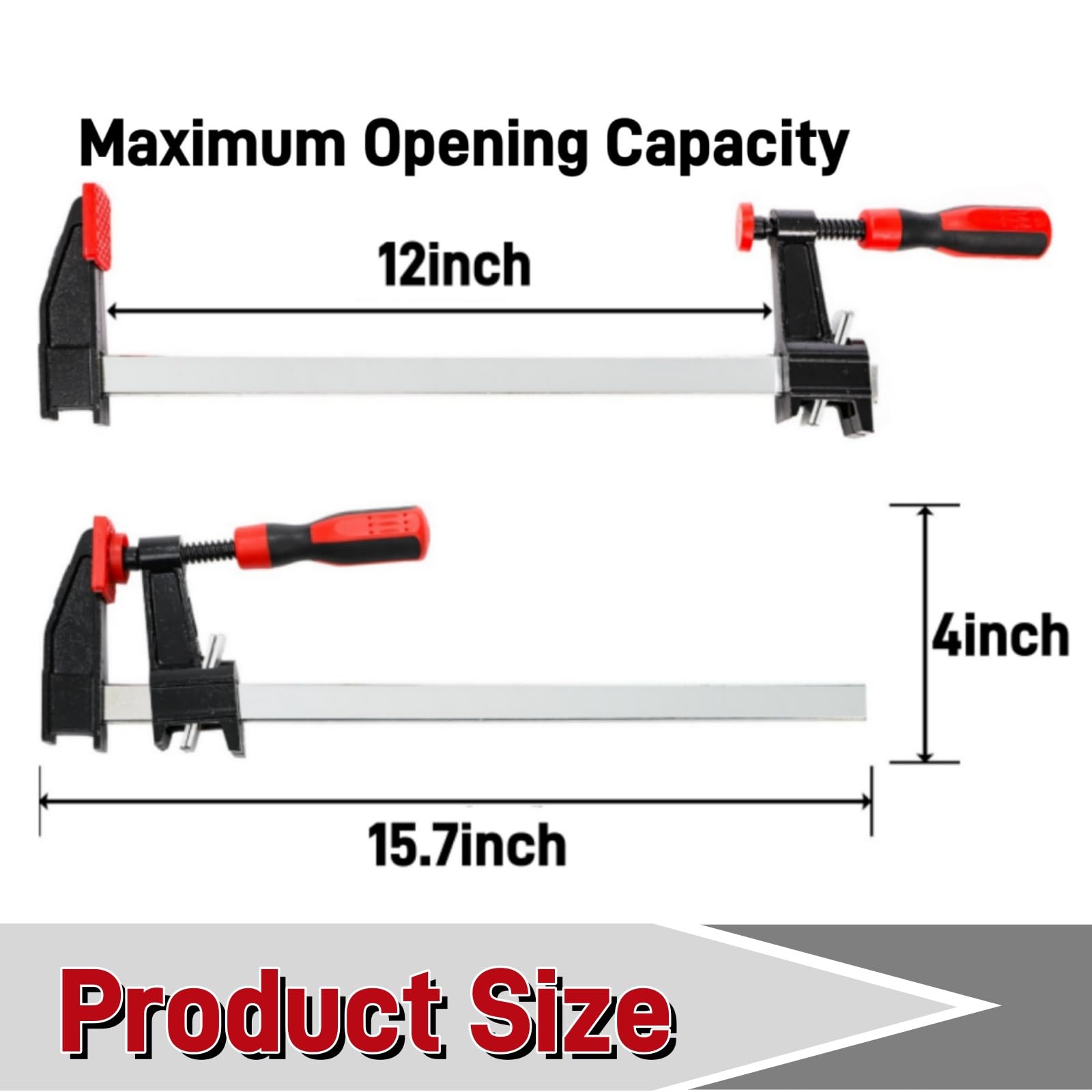 ZAVOOS bar clamp quick-release latch speeds setup.