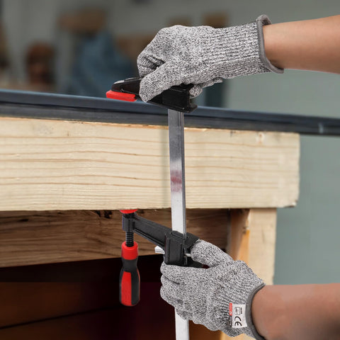 ZAVOOS clamp securing boards during assembly and glue-ups.