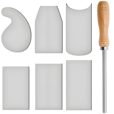 ZAVOOS cabinet scraper rectangle blade for flat surfaces and smooth finishes.