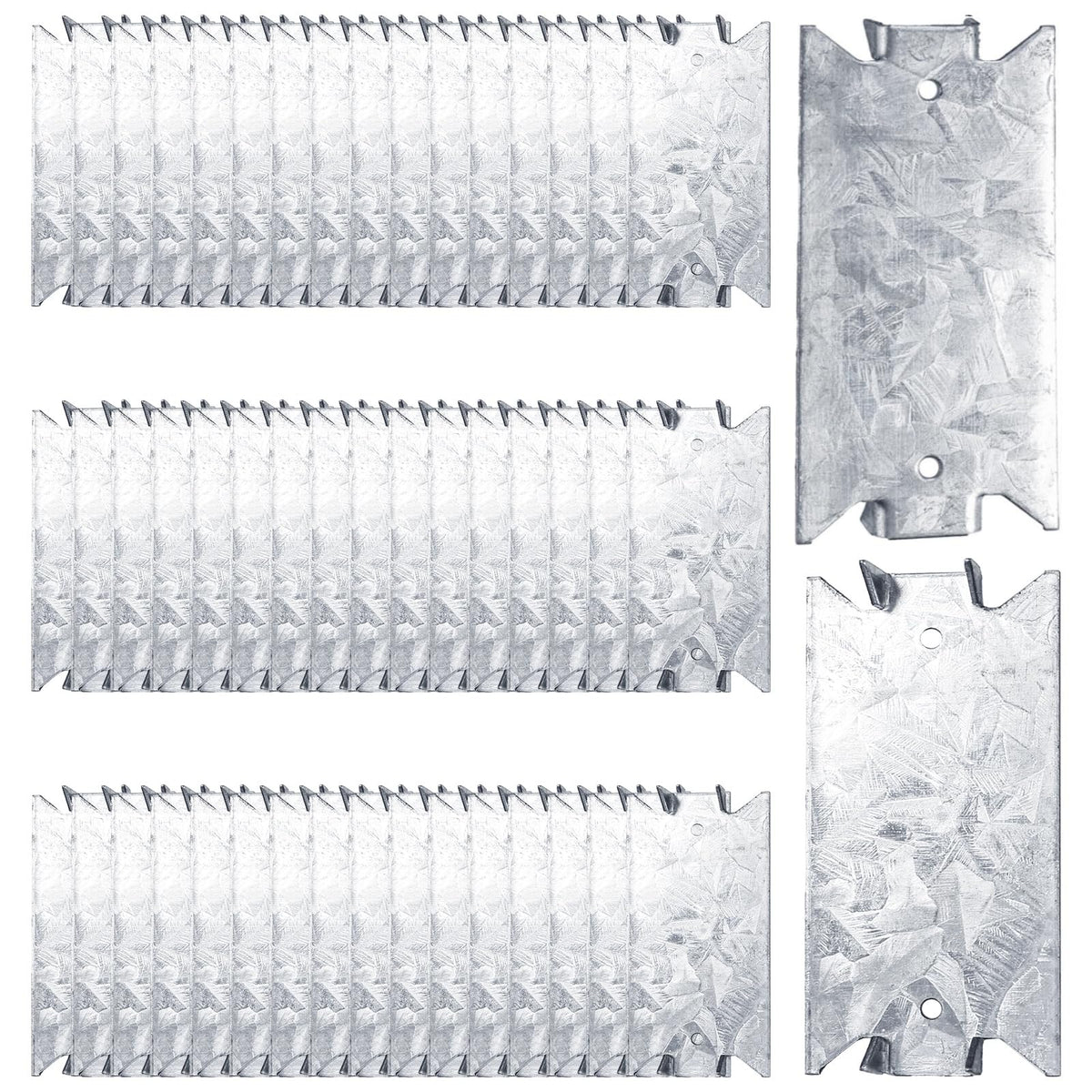 ZAVOOS nail plates 50-piece pack protect cables behind studs during framing