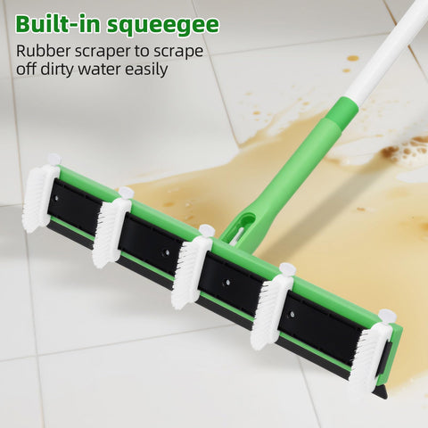 Zavrski ergonomic telescopic handle reduces bending and knee strain