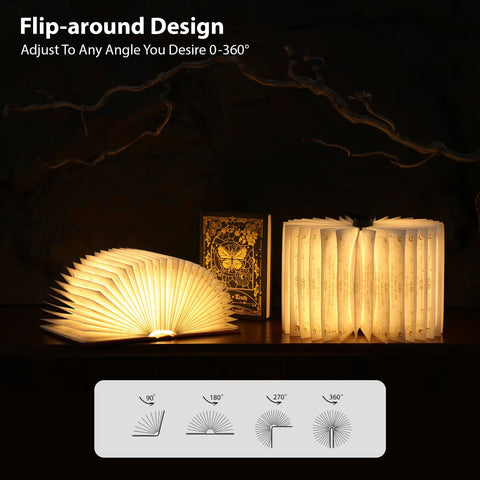 ZBOLE Magic Truth Book Light cool-white mode enhances daytime focus