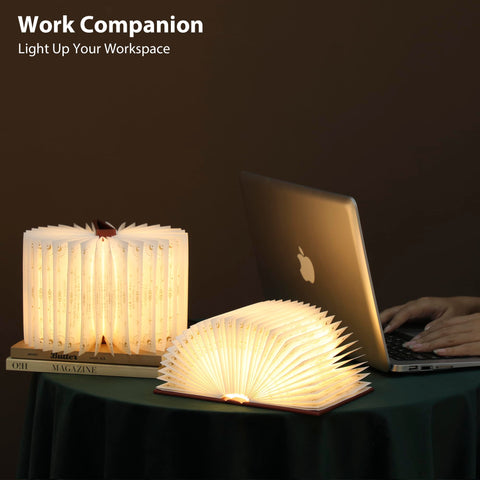 ZBOLE Magic Truth Book Light USB charging keeps power ready.