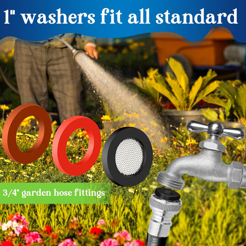 Brass screws included for secure spigot gasket installation