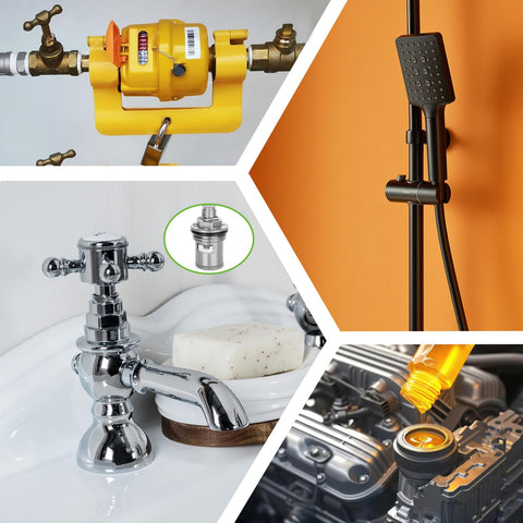 Home plumbing repair kit use for indoor and outdoor fixtures