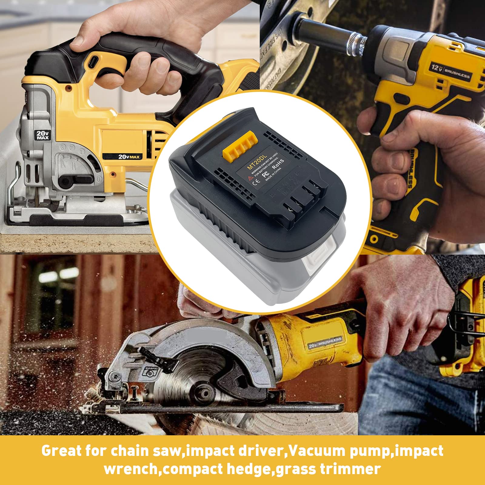 ZDTZAN MT20DL ABS plastic construction emphasizes durability and light weight.