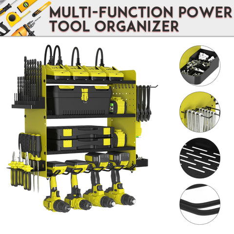 ZEAKOC carbon steel construction offers durable storage for heavy tools.