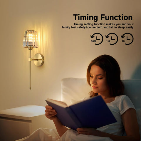 ZEBALINE easy 5-minute installation for wireless sconces