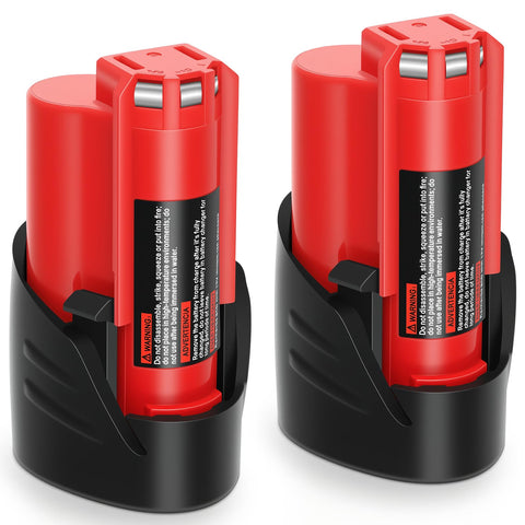 Zecovolmn Milwaukee M12 12V 4.0Ah battery pack ready for extended tool work