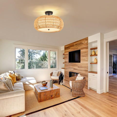 ZECOXOL coastal farmhouse fixture suits kitchens and dining areas.