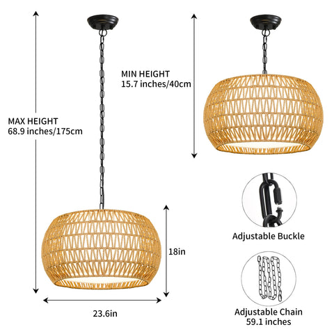 ZECOXOL height adjustable dining chandelier fits varied ceiling heights