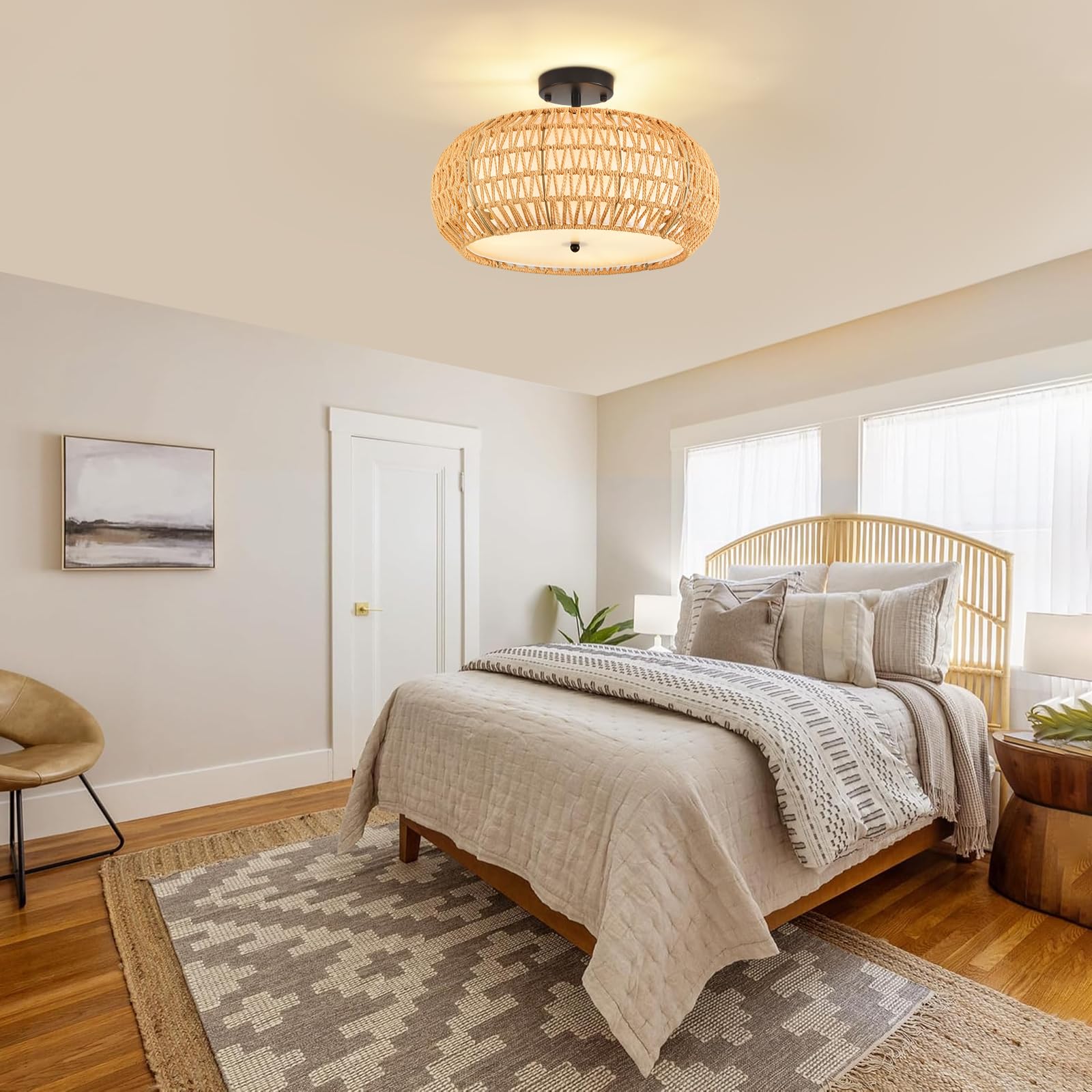 ZECOXOL E26-based fixture supports dimmable bulbs for mood control.