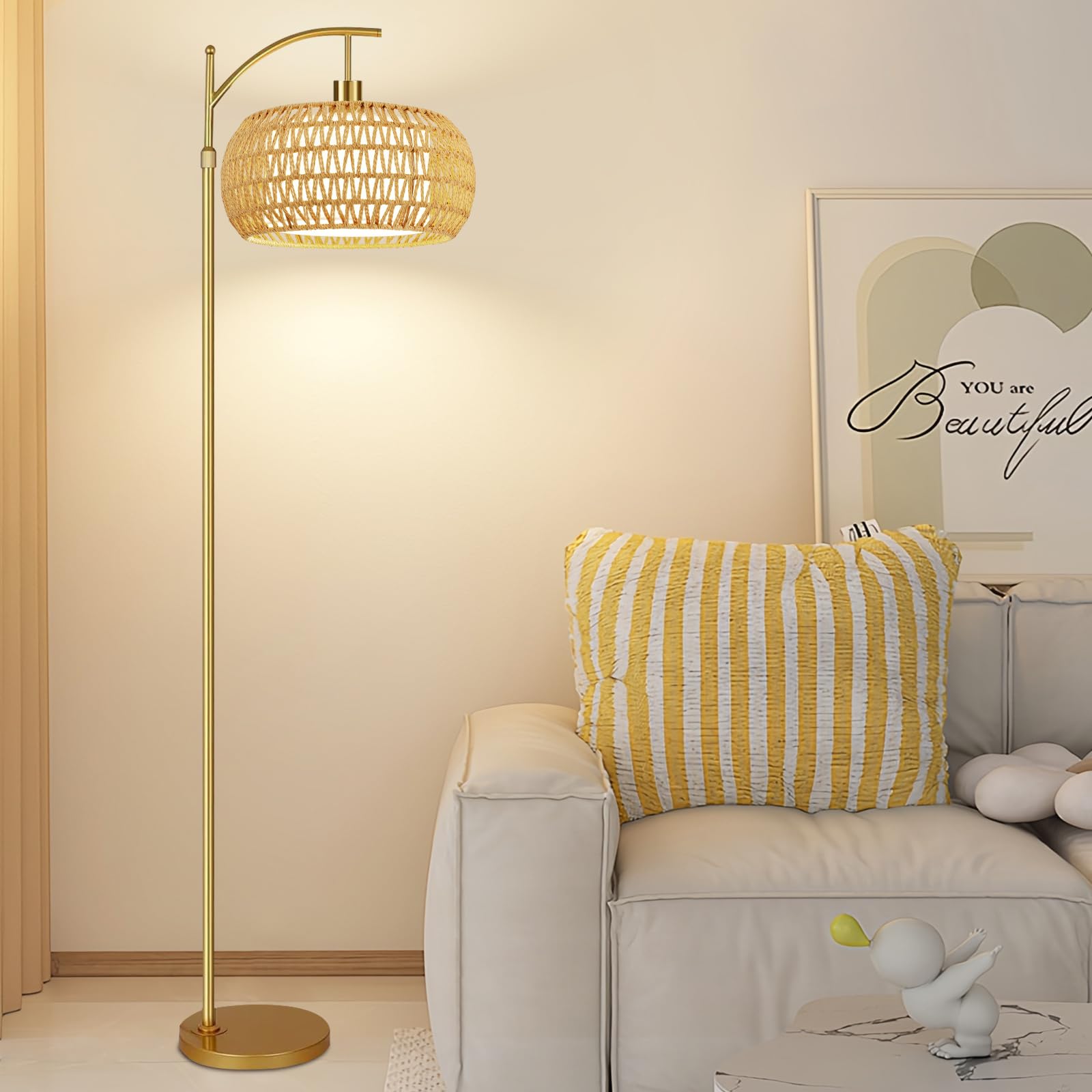 ZECOXOL 9W LED dimmable bulb provides customizable brightness.