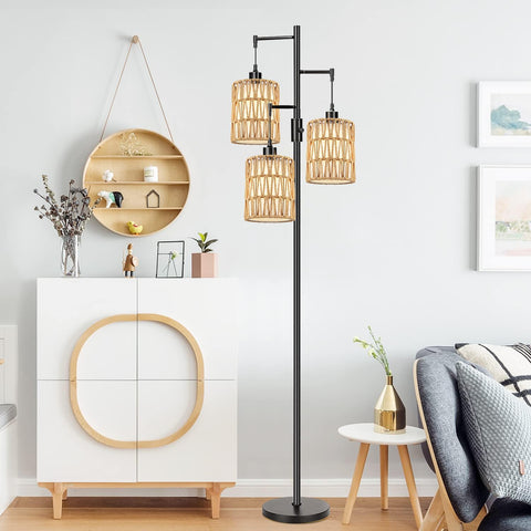 ZECOXOL three LED bulbs included, ready to illuminate living spaces.