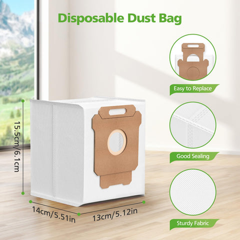 Zeekech three-layer filtration dust bag illustrating strong dust containment