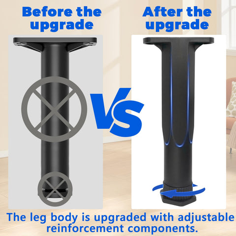 Zefphxs expanded base increases stability for larger beds