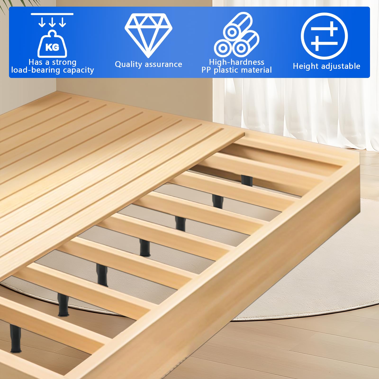 Zefphxs quiet operation and sag prevention for a calmer night