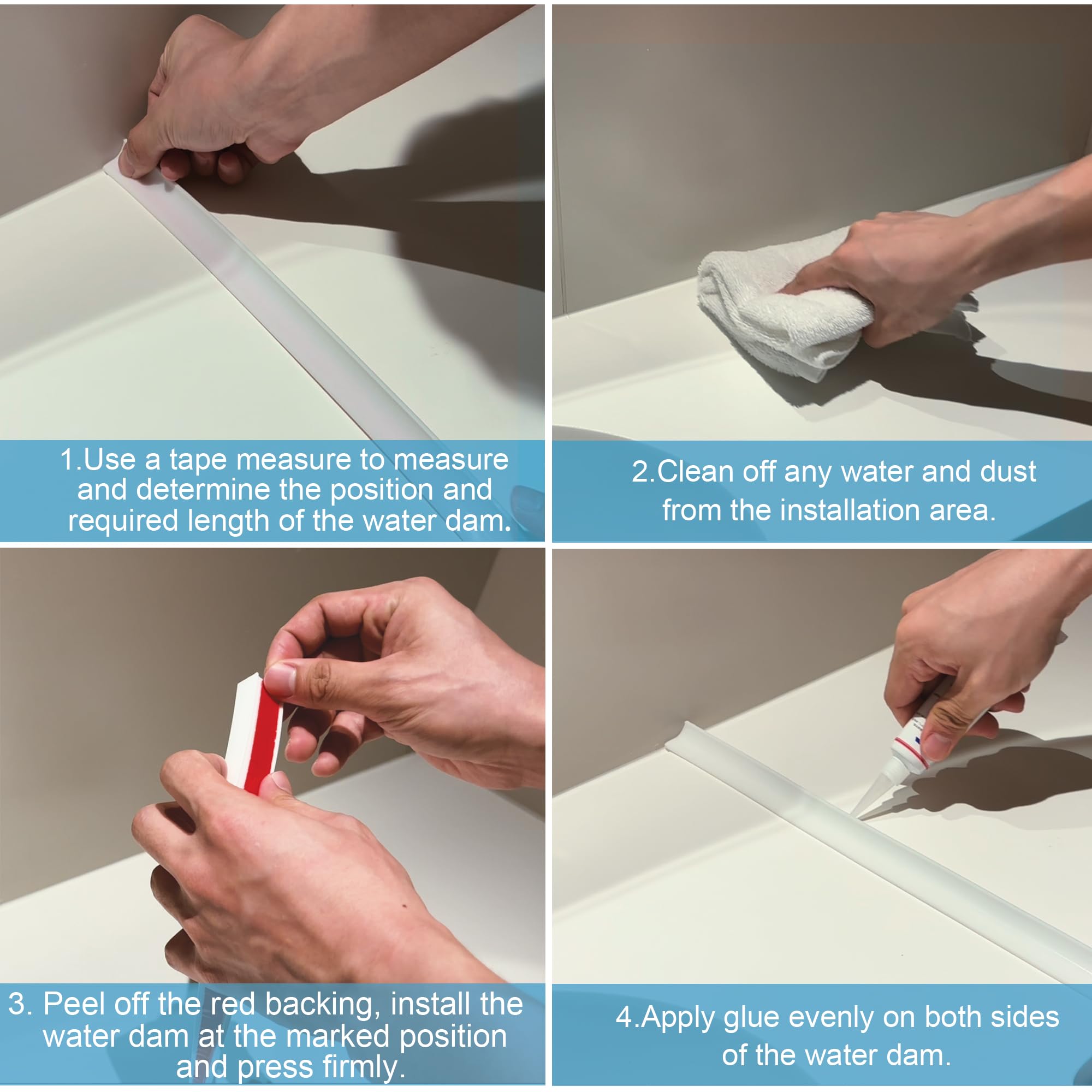Zehiels durable silicone dam withstands heat and cold for reliable use.