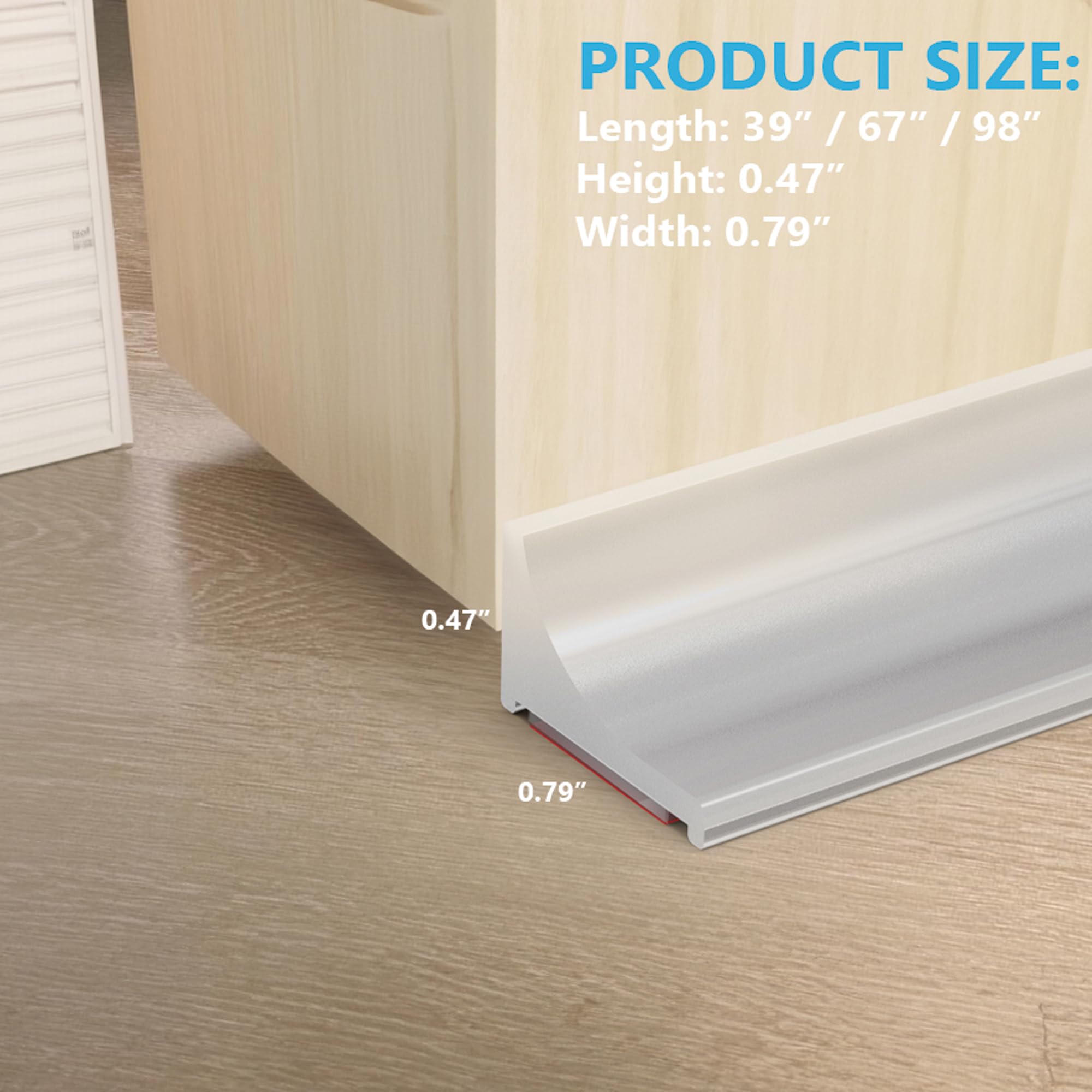 Zehiels water dam provides dry-wet separation in bathrooms and kitchens.