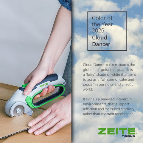 ZEITE 4V cordless electric scissors blade replacement for longer life